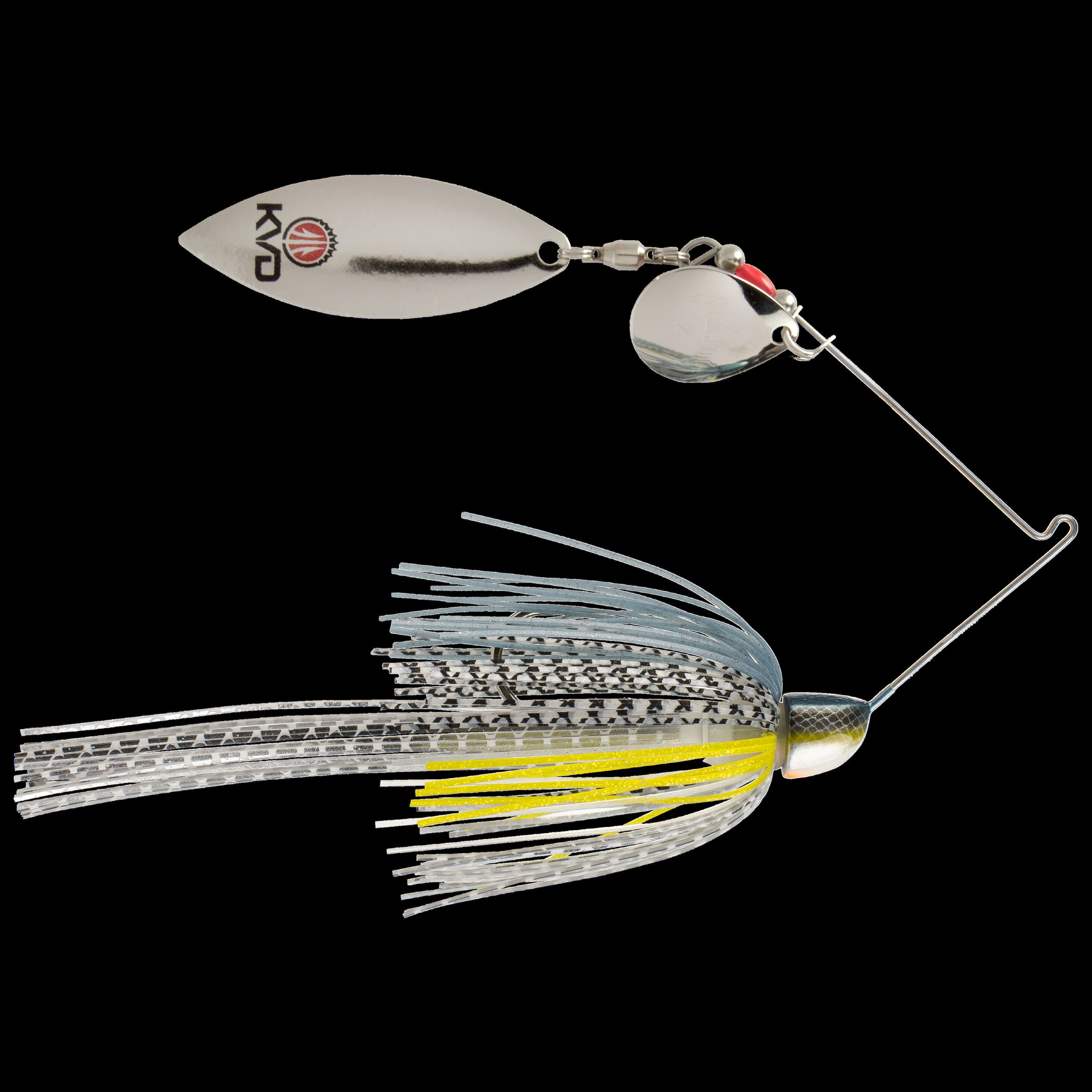 Strike King KVD Finesse Spin Chrome Sexy Shad