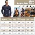 thumbnail image 3 of liyiyiyia Mens Long Sleeve Button Down Shirts Work Shirts Travel Fishing Hiking Shirt, 3 of 8
