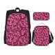 thumbnail image 1 of Easygdp Pink Butterfly Mochila para Niños y Niñas con Set de Caja de Almuerzo y Estuche para Lápices 3 en 1, Mochila Escolar Estampada para Adolescentes, 1 of 7