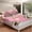 Pink Brown, variant on Erosebridal Grey Sloth Animal Fitted Sheet Full, Donut Dessert Fitted Sheet Set Full, StarsRoom Decor 3pcs（No Top Sheet）