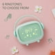 thumbnail image 5 of Despertador para niños, Despertador digital recargable con pantalla LED, 2 tonos de timbre, Luz nocturna, Función de repetición Despertador Despertador de noche Despertador matutino para hab JFHHH pequeña, 5 of 5