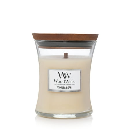 WoodWick Vanilla Bean - Medium Hourglass Candle