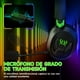 thumbnail image 3 of Audífonos Gamer SZC Auriculares Diadema con Micrófono Luz LED con cable de 3.5 mm Negro y verde, 3 of 8
