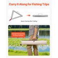 thumbnail image 4 of VEVOR 24" Pond Aquatic Weed Rake with Handle 3-Sided Foldable Lake Weed Rake 30ft Rope, 4 of 9