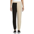 thumbnail image 3 of No Boundaries Junior's Colorblocked Graphic Joggers, 3 of 6