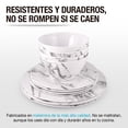thumbnail image 3 of Vajilla de melamina Casa Litus Resistente a Caídas 4 Personas 12 Piezas, 3 of 8