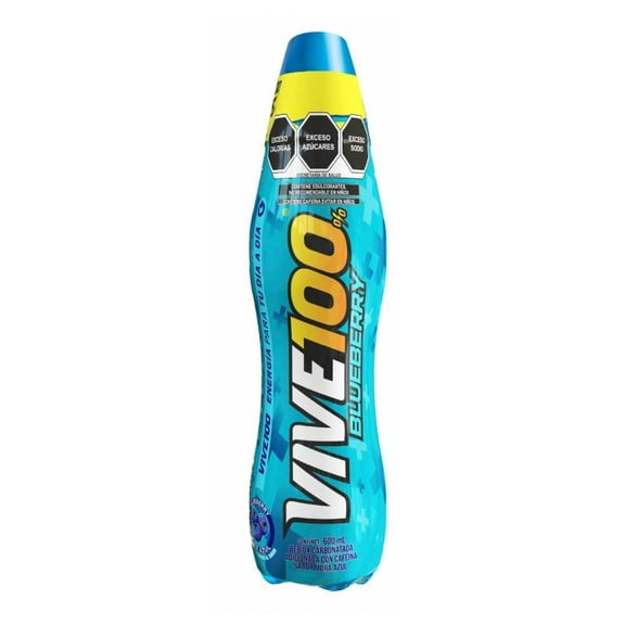 Bebida energética Vive 100 blueberry 600 ml
