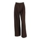 thumbnail image 3 of Pantalones de Trabajo para Mujer, de Pierna , de Vestir, de Cintura Alta, Informales, para Oficina y Negocios Color Café M, 3 of 8