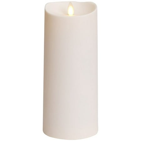 Luminara Outdoor Flameless Candle Plastic Finish Unscented Moving Flame With Timer 9 Ivory Canada Luminara Outdoor Flameless Candle, Luminara Outdoor Candles 9