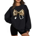 thumbnail image 2 of Women's Nurse Sweatshirt with Leopard Stethoscope Print – Casual Pullover Gift for Healthcare Workers, 2 of 6