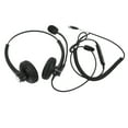 thumbnail image 4 of Auriculares telefónicos con cable, reducción de ruido, auriculares binaurales para negocios con micrófono para centro de llamadas, servicio al cliente, enchufe RJ, 4 of 12