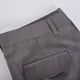 thumbnail image 4 of ICHUANYI Clearance Women's Fashion Casual Solid Color High Waist Cargo Pants A-Line Loose Wide Leg Pocket Short Pants(Gray, S) ICHUANYI WER2023081114153, 4 of 6