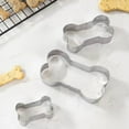 SuChun Alphabet Cookie Cutters Stainless Circle Set With Round Three ...