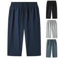 thumbnail image 4 of Shorts d'Été Décontractés Extensibles pour Hommes, 4 of 4