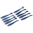 thumbnail image 1 of 10PCS Fishing Lure, Strong Bait Power Brightly Colored Fishing Bait, Convenient To Use For River Fishing, Ocean Boat Fishing Fishing Accessory 1＃ Black Blue, 1 of 8