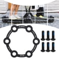 thumbnail image 4 of Electric Scooter Brake Disc Bicycle Disc 6-Hole Hub Heightening Pad with Screws, 4 of 8