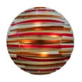 thumbnail image 3 of Meyda 144399 30 in. Metro Fusion Marina Glass Inverted Pendant, Amber, Beige, Smoke, Irid & Red, 3 of 7