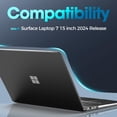 thumbnail image 2 of Funda rígida transparente ProCase para Surface Laptop 7 de 15", 2 of 7