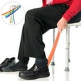 thumbnail image 1 of UPOUART 6PCS long handled shoehorn Simple Design PP Save Time for People with Mobility Difficulties, 1 of 6