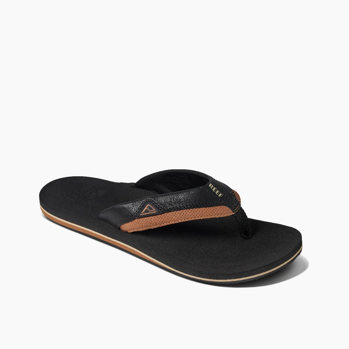 Reef Cushion Dawn Flip-Flops / Sandals - NWT Mens 12 Black / Tan - #48317-A8 Amazon.com | Reef Cushion Dawn Men main image 4