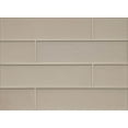 thumbnail image 1 of Bedrosians Manhattan Matte Glass Tile 4" x 16", Silk (20-Pack, 8.88 SF), 1 of 1