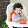thumbnail image 3 of Baby Bowl Boon Spill Catcher, azul y naranja, sin BPA, 3 of 5