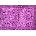 thumbnail image 1 of Ahgly Company Indoor Rectangle Persian Purple Traditional Area Rugs, 8' x 12', 1 of 4