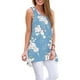 thumbnail image 3 of Minnieouse Chaleco de mujer Camiseta sin mangas bohemia con cuello en V Chaleco de mujer Camiseta casual Prendas para la parte del cuerpo lirio azul claro M Minnieouse AP003124-07, 3 of 5