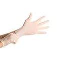 thumbnail image 5 of Latex Powder Free Disposable Gloves, White, Large, 100 Count, 5 of 5