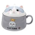 thumbnail image 1 of Decorative Cartoon Bowl Instant Noddles Container Multi-Purpose Ceramic Bowl, 1 of 8