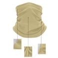 thumbnail image 7 of Lunxisen 2 Pcs Men's Outdoor Cycling Sunscreen Face Mask Summer Drying Breathable Neck Protection Scarf, 7 of 7
