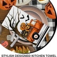 thumbnail image 6 of BESEW7 Halloween Kitchen Rag, Highly Absorbent Dish Towel with Festive Print, Decorative Cleaning Cloth for Home Dining Table and Bathroom Decor, 6 of 8