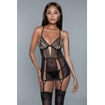 thumbnail image 1 of 1955 Jessica Chemise, Talla : L BeWicked 1955-L-BLACK, 1 of 2
