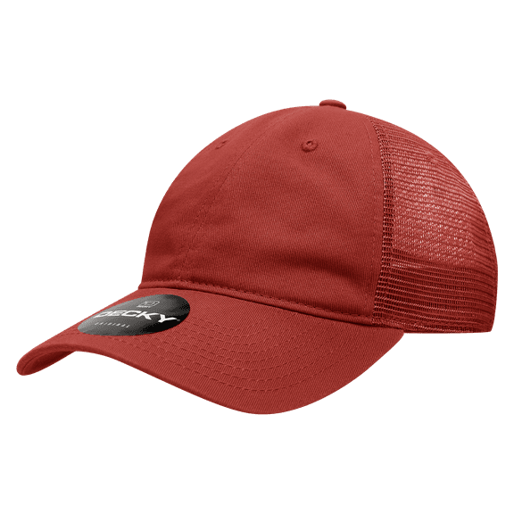 Women's Relaxed Trucker Cap, Cardinal