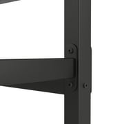 Black Metal Platform Bed frame with Headboard and Footboard,Sturdy Metal Frame,No Box Spring Needed,Queen