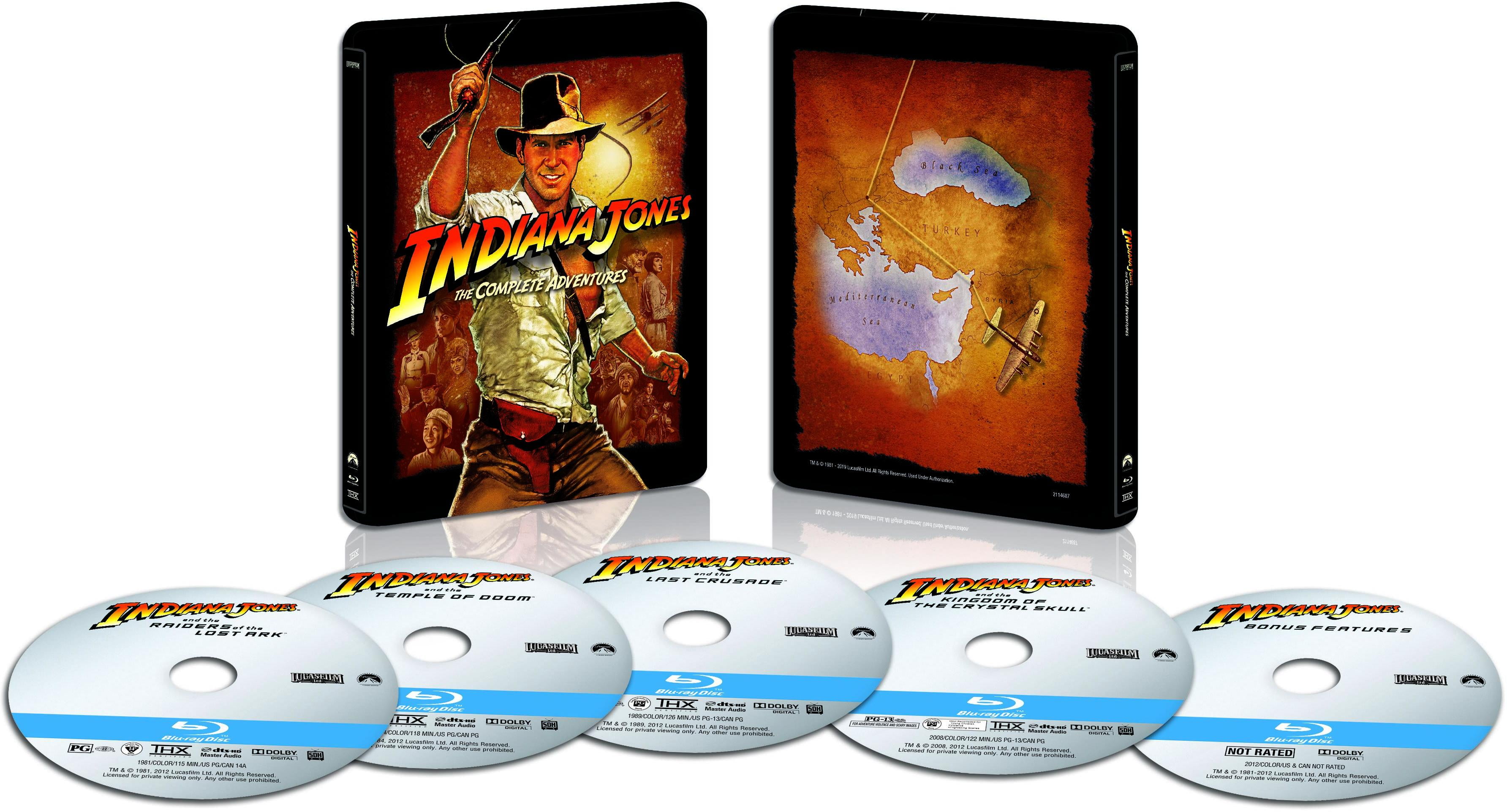 Indiana Jones: The Complete Adventures [Blu-ray] - Walmart.com