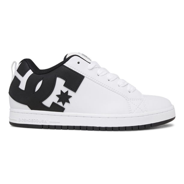 Tenis Dc Shoes Hombre Court Graffik Blanco Skate Casual blanco 8,0 MX