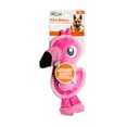 thumbnail image 2 of Outward Hound Fire Biterz Flamingo Plush Interactive Dog Toy, Pink, Small, 2 of 2