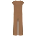 thumbnail image 5 of Gamivast Two Piece Outfits for Women Sleeveless Crew Neck Tank Top & Wide Leg Pants Lounge Sets Solid Elegant Summer Casual Daily Matching Sweatsuits, 5 of 7