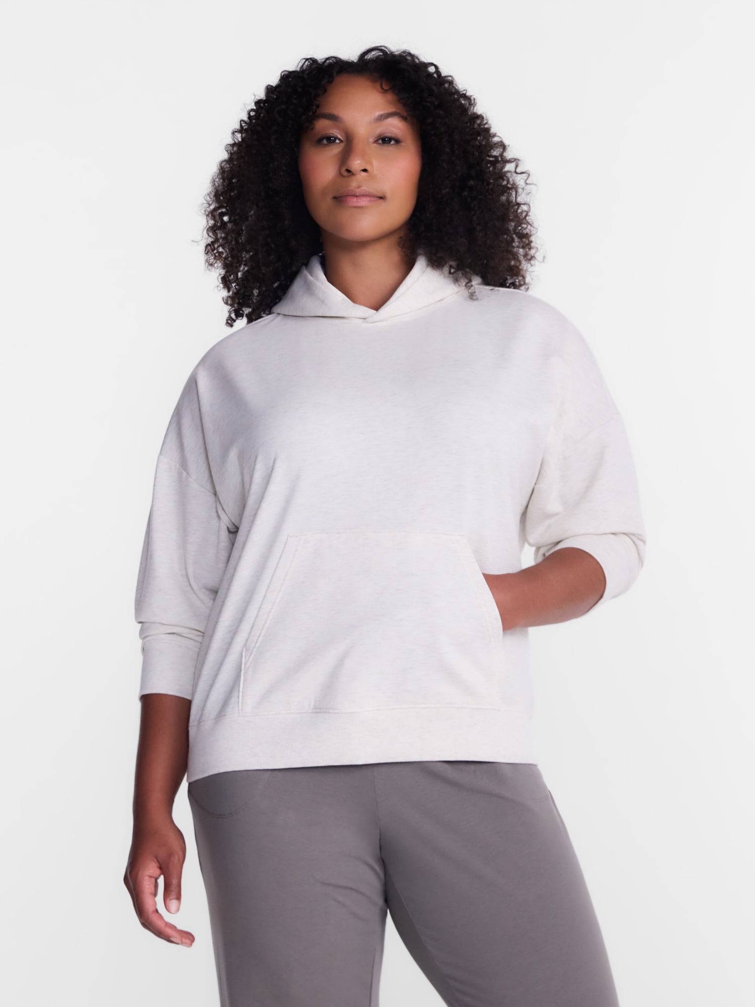 Athletic Works Women's and Women's Plus Super Soft Fleece Hoodie, Sizes XS-4X