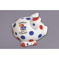 thumbnail image 1 of Ceramic Collegiate Piggy Bank (Kansas Jayhawks), 1 of 1