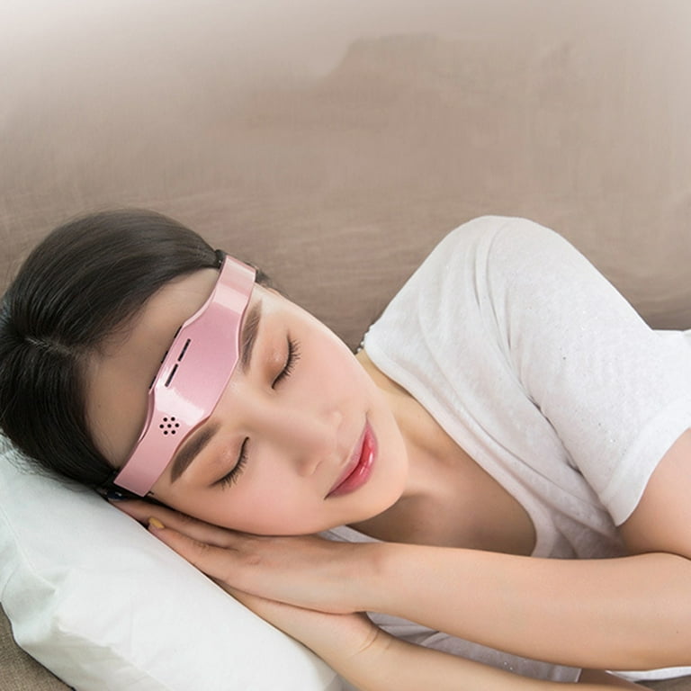 Greenred Electric Head Massager Headache Pressure Relief Acupuncture Sleep  Instrument Black