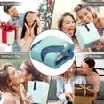 thumbnail image 5 of Ocean Dolphin Wearable Blanket Hoodies for Women Men Adults Dolphin Lovers Cozy Plush Cute Dolphins Hooded Blankets for Cozy Plush Decor Birthday Gifts 50×60 Inch, 5 of 5