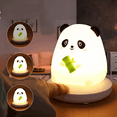 thumbnail image 4 of Cute Panda Night Light, Touch-Controlled Portable Led Animal Children'S Lamp Usb Charging Bedside Lamp, (Panda), 4 of 4