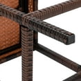 thumbnail image 5 of Zimtown 4pcs Patio Rattan Wicker Bar Chair, 5 of 8