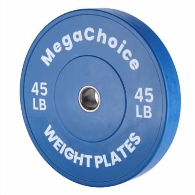 1Pc Rubber Barbell Plate With Printing