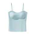 thumbnail image 4 of Womens Camisole Tank Built in Bras Double Lined Adjustable Spaghetti Strap Tank Tops for Summer Going Out, 4 of 9