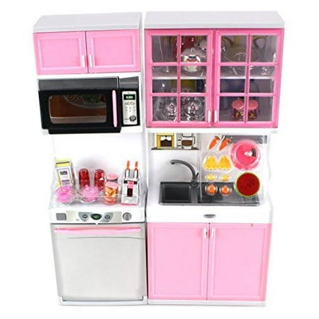  Modern  Kitchen  16 Battery Operated Toy  Kitchen  Playset 