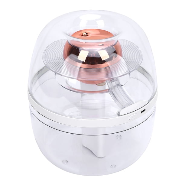 Pequeños Humidificadores Para Dormitorio, Gran Capacidad USB Desktop Humidificador Diseño De Boquilla Dual Humidificadores De Dormitorio Tranquilo Con Luz Nocturna Para La