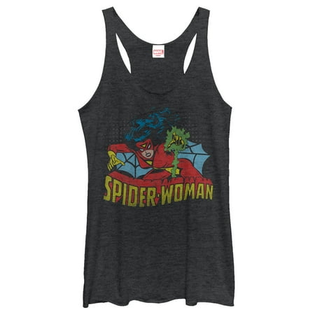 Marvel Spider-Woman Venom Femmes Graphic Racerback Frappe réservoir